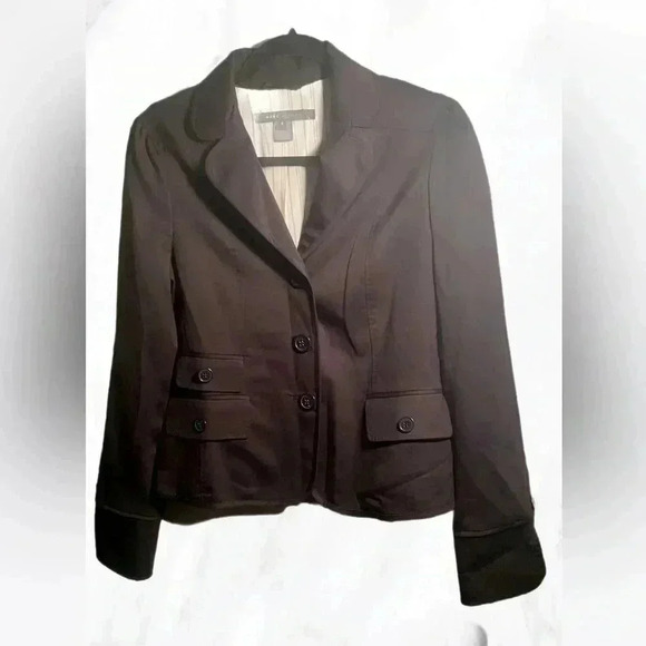 Marc Jacobs 3 button trendy stylish black Long sleeve casual day 2 nite blazer 4 - Picture 1 of 4